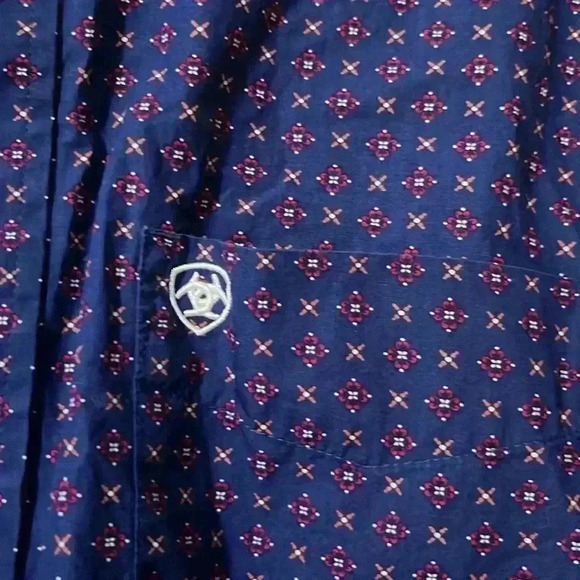 MENS ARIAT TANKSON CLSSC LS SHRT MULTI - Picture 6 of 8